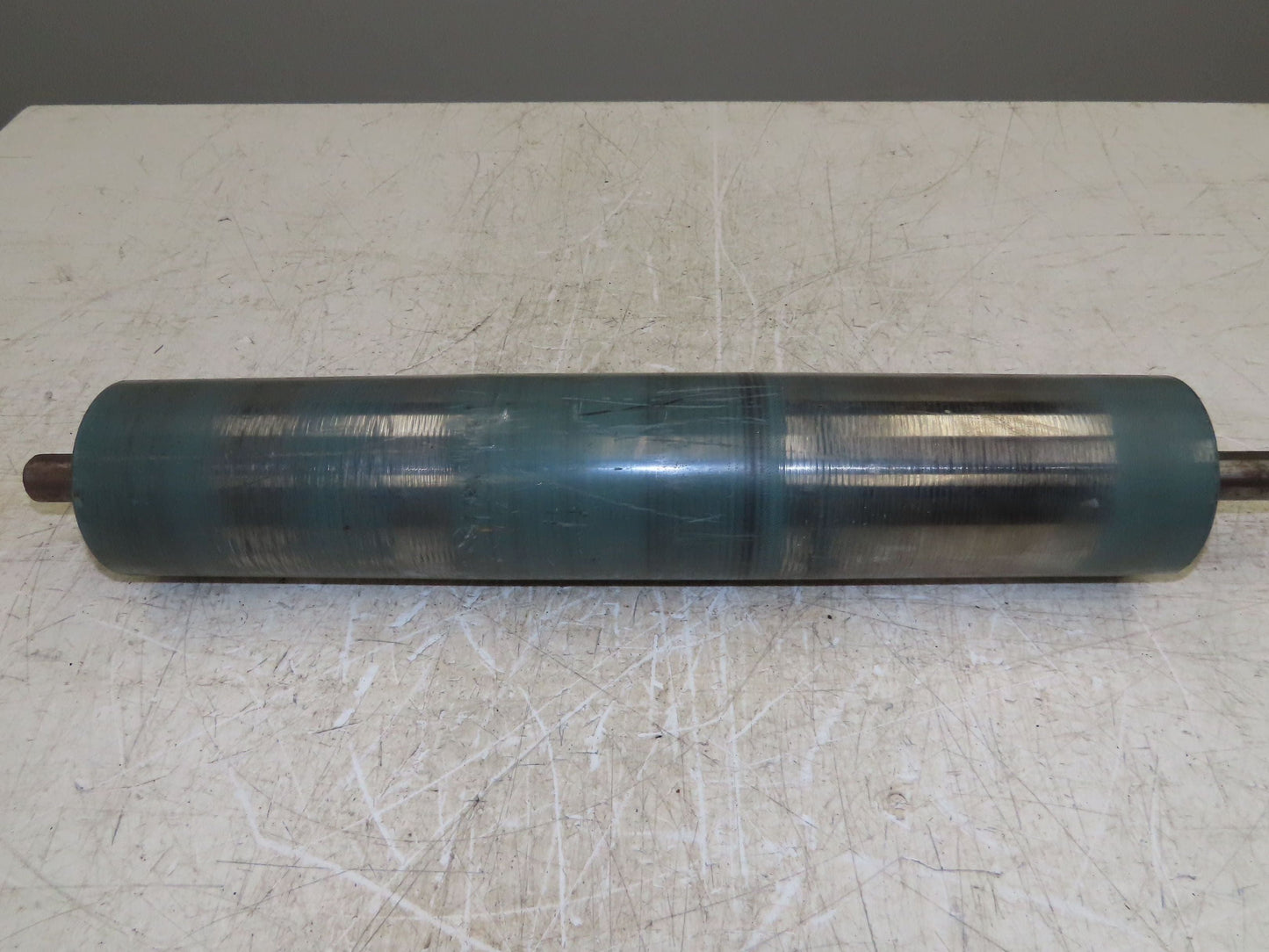 Hytrol Belt Conveyor Crowned Take-Up/Tail Pulley 4" Dia 20-7/8"L