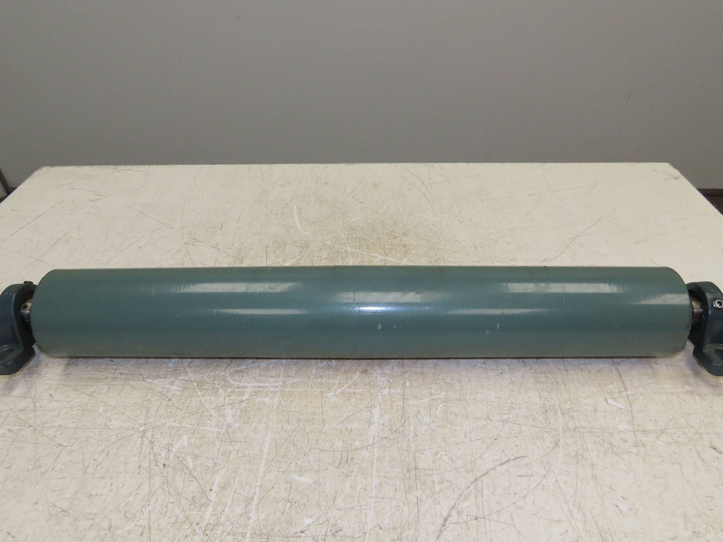 Hytrol Belt Conveyor Crowned Take-Up/Tail Pulley 4" Dia 27-1/2"L