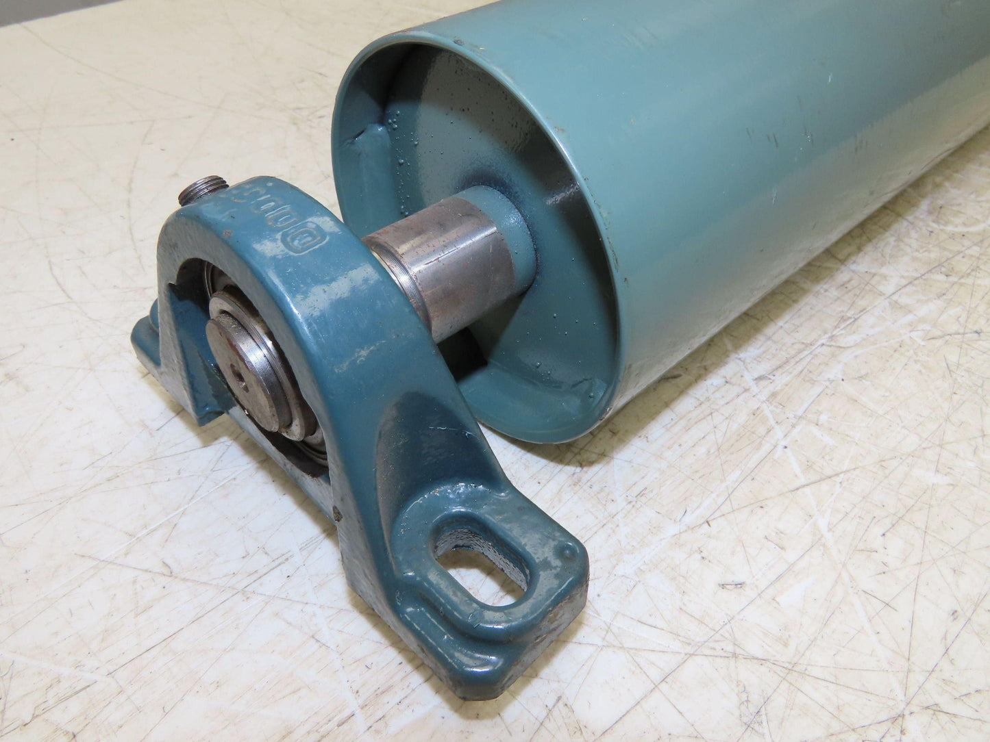 Hytrol Belt Conveyor Crowned Take-Up/Tail Pulley 4" Dia 27-1/2"L