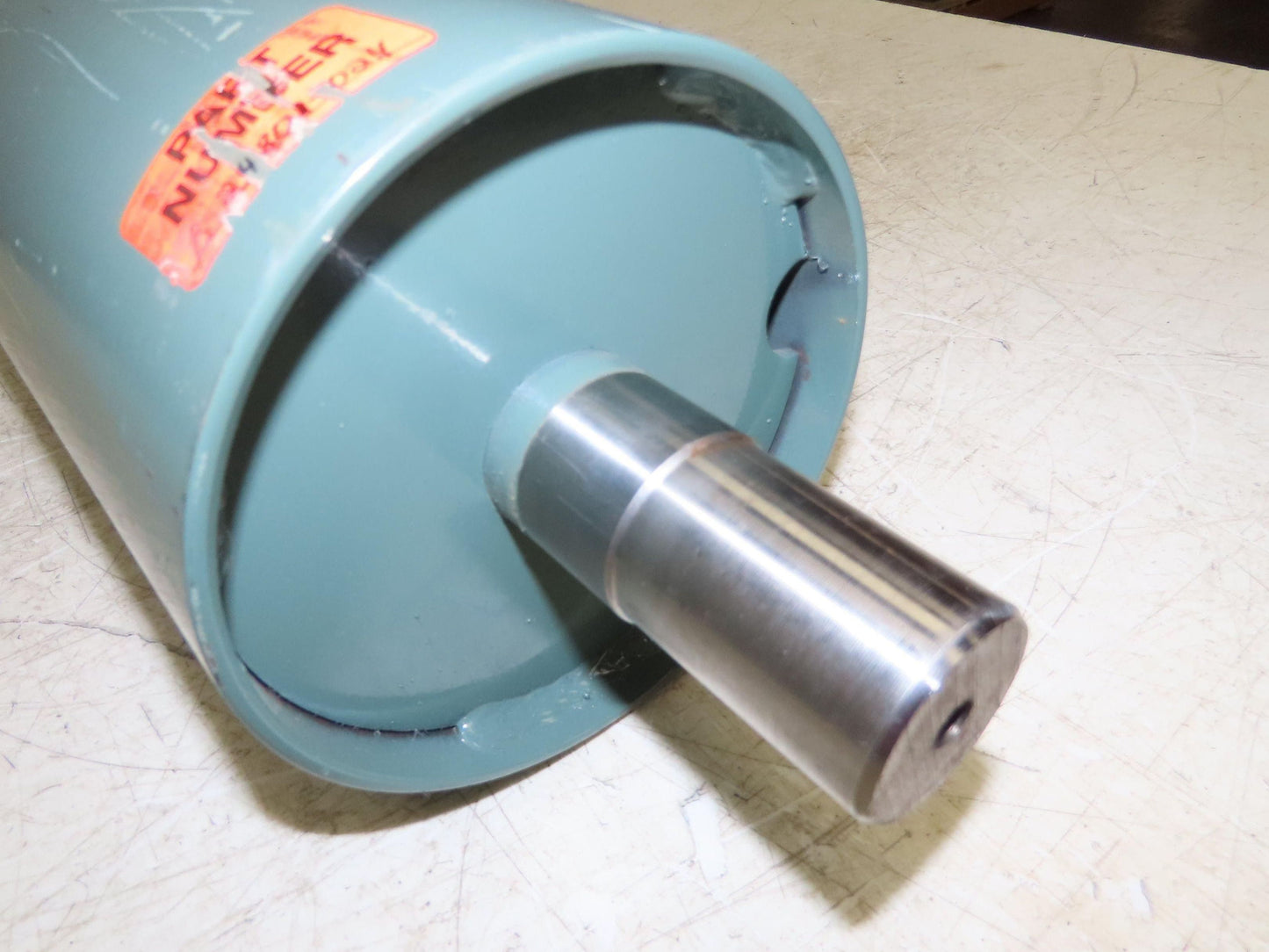 Hytrol 24" Belt Conveyor Crowned Tail Pulley 6" Dia 20.25"L B-24801-024