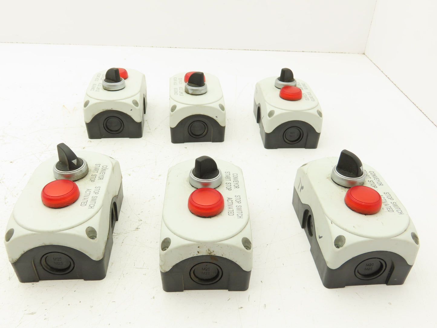 Lovato LPZP2A8 Electrical Roach Conveyor Drive Control Selector Switch Lot of 6