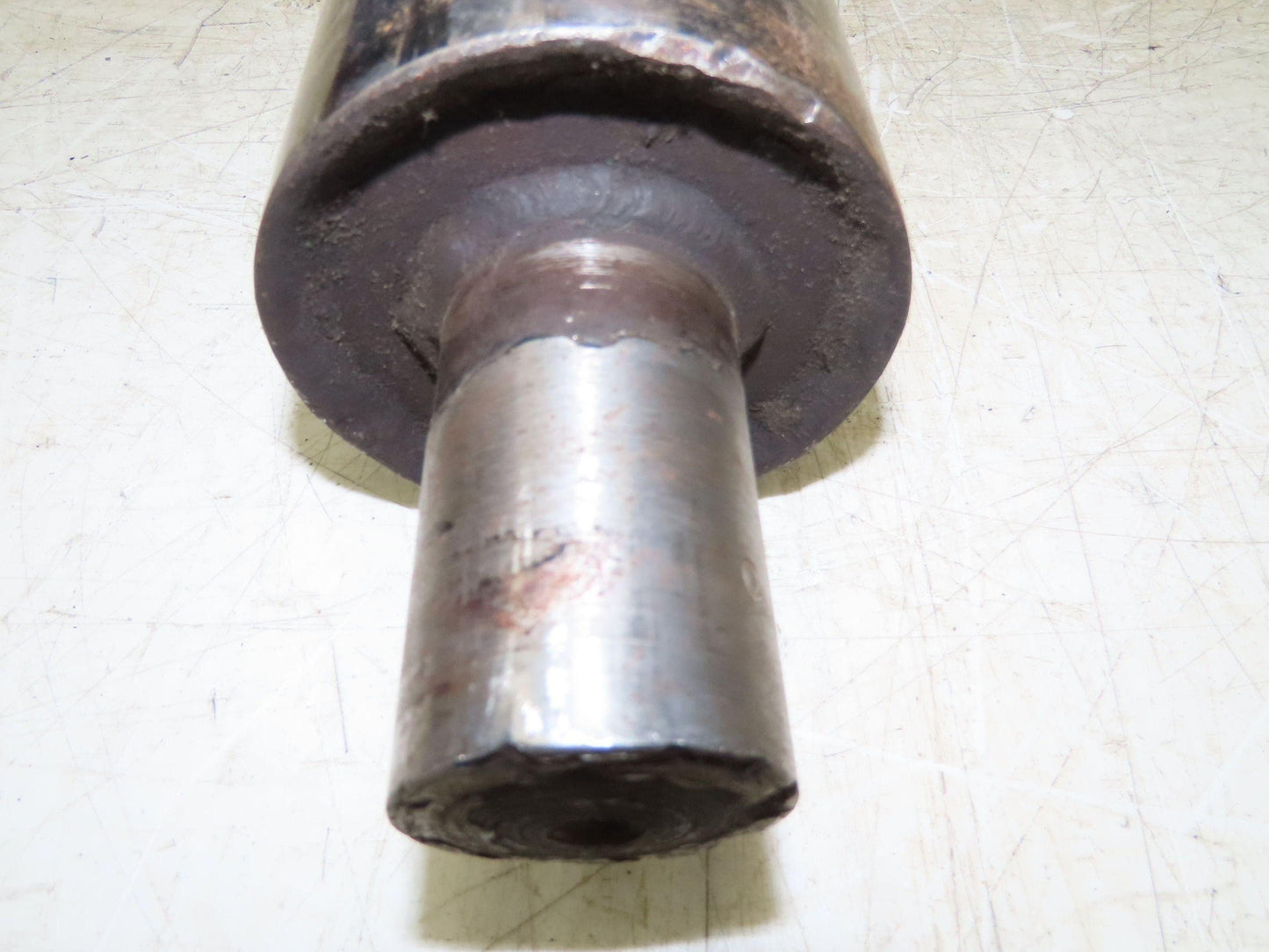 Belt Conveyor Crowned Take-Up/Tail Pulley Roller 4" Dia 28"L