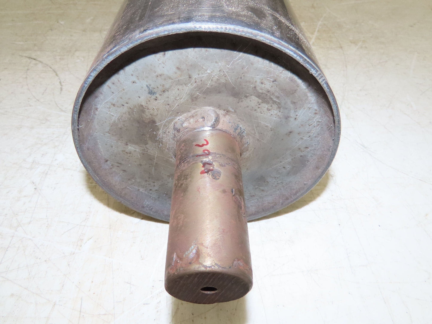 Belt Conveyor Crowned Take-Up/Tail Pulley Roller 6" Dia 32"L
