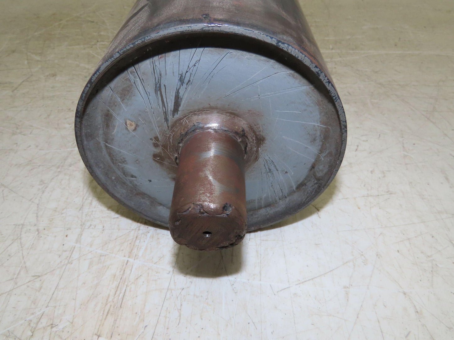 Belt Conveyor Crowned Take-Up/Tail Pulley Roller 6" Dia 32"L