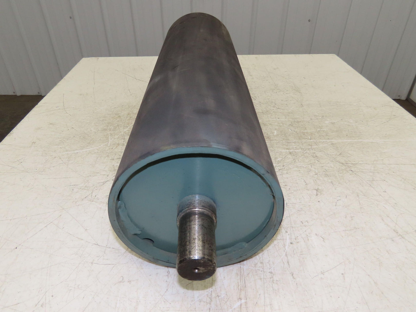Hytrol 32" Belt Conveyor Center Drive Pulley 8" Dia 28.5"L B-23714-032