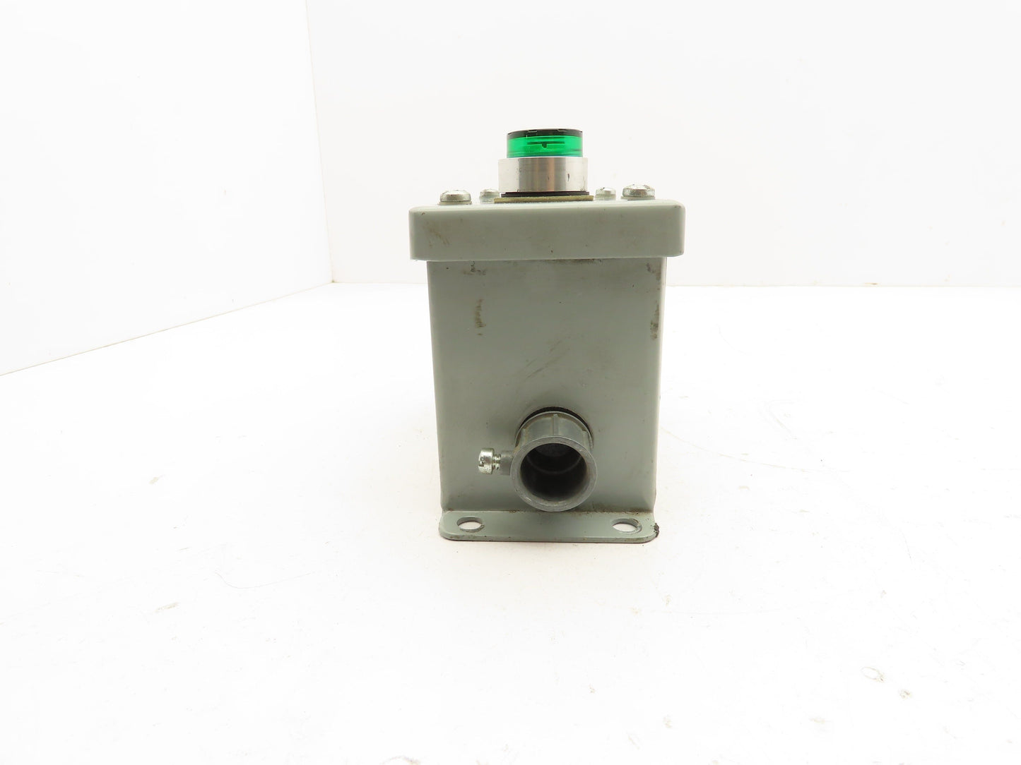 Rittal Electromate E7PBGM Pushbutton Box Enclosure Red and Illuminated Green