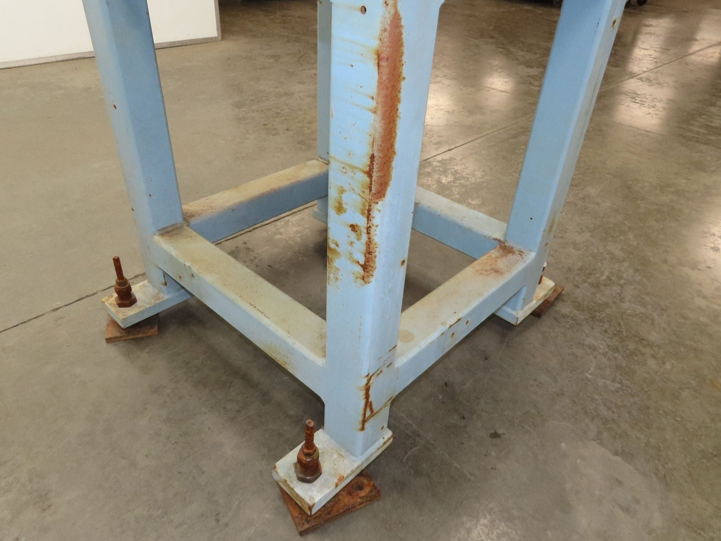 7/8" Steel Top Machine Mounting Base Welding Table 27"x25"x 31-1/4"H