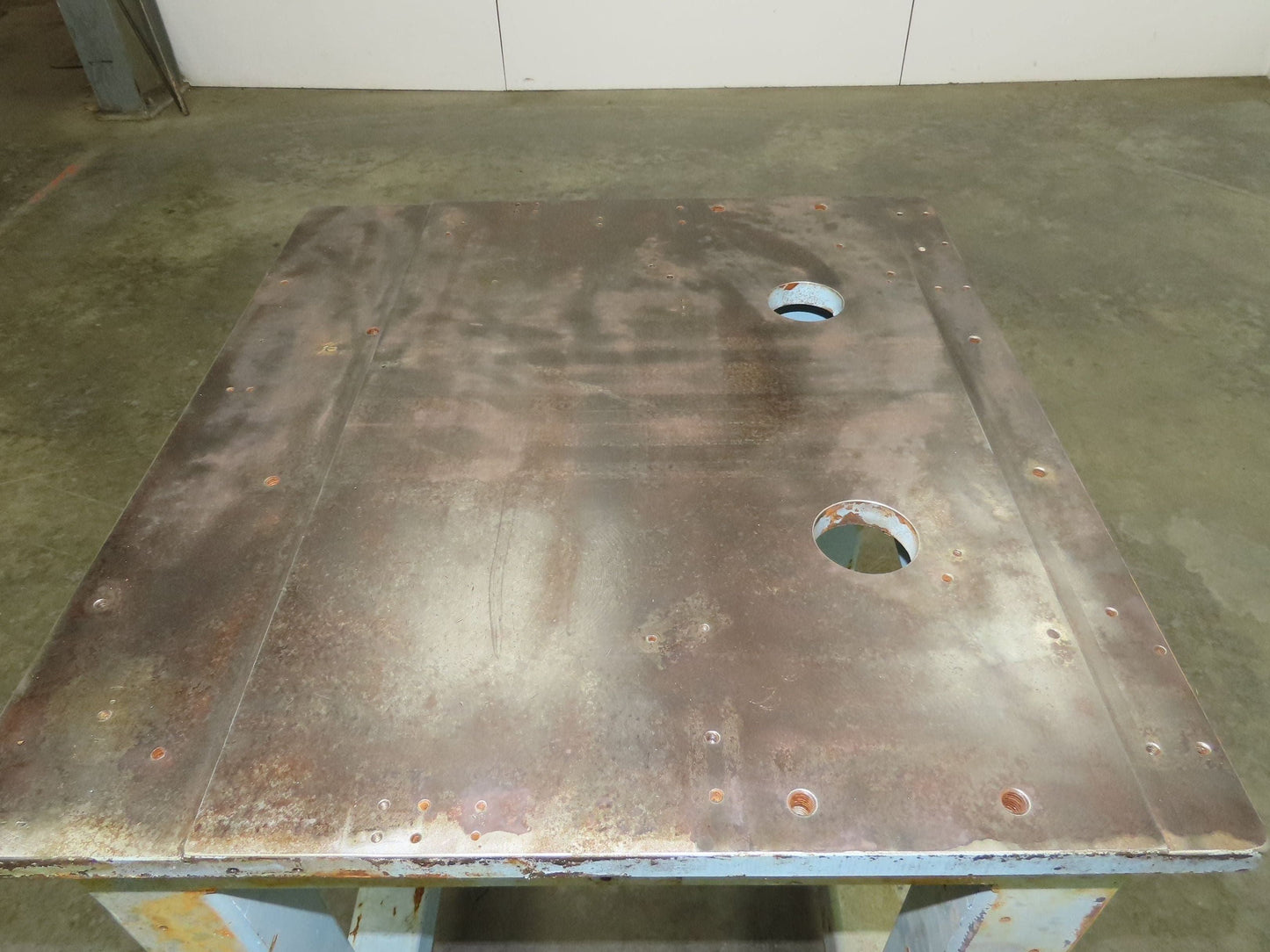 7/8" Steel Top Machine Mounting Base Welding Table 27"x25"x 31-1/4"H