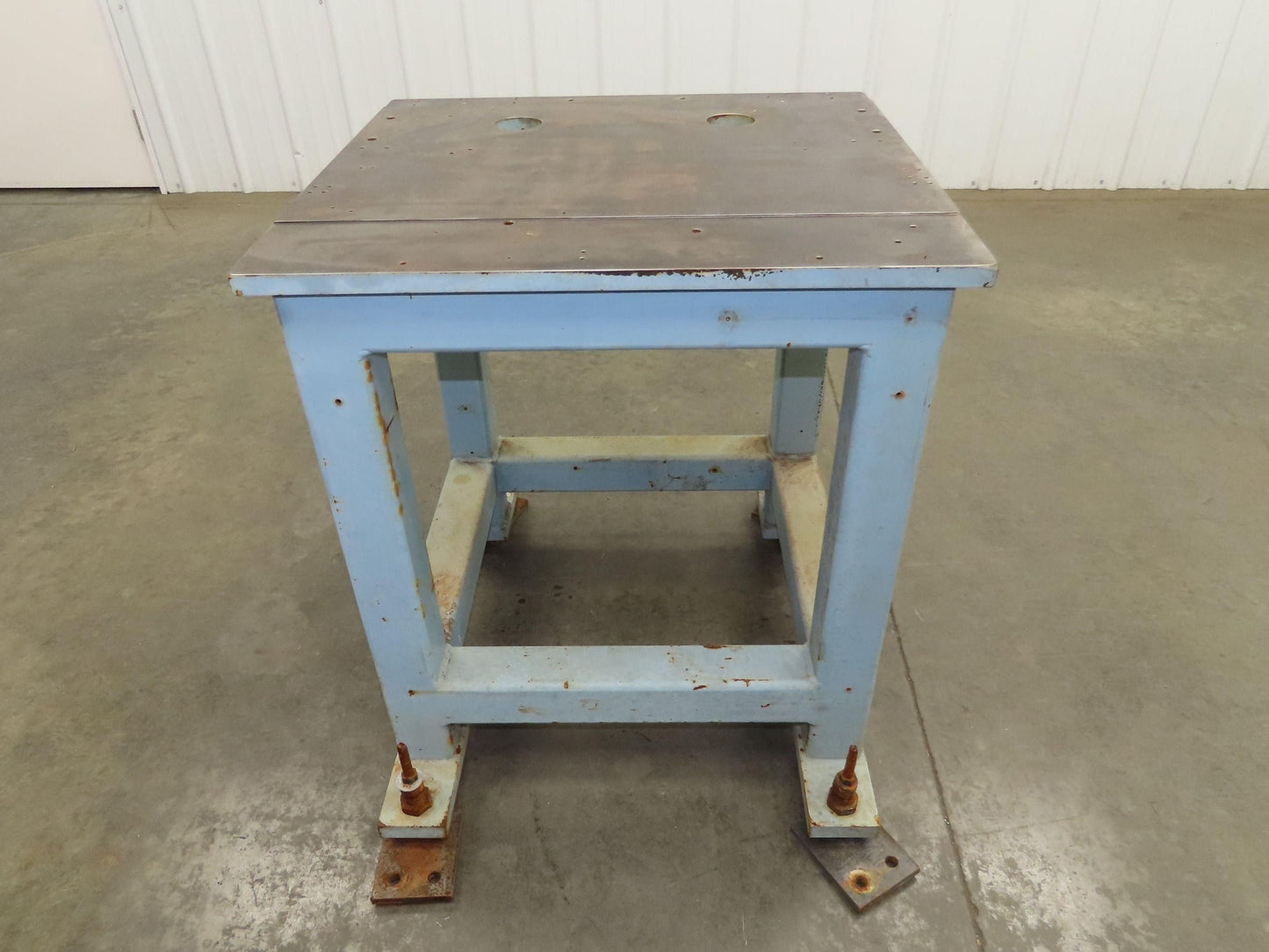 7/8" Steel Top Machine Mounting Base Welding Table 27"x25"x 31-1/4"H