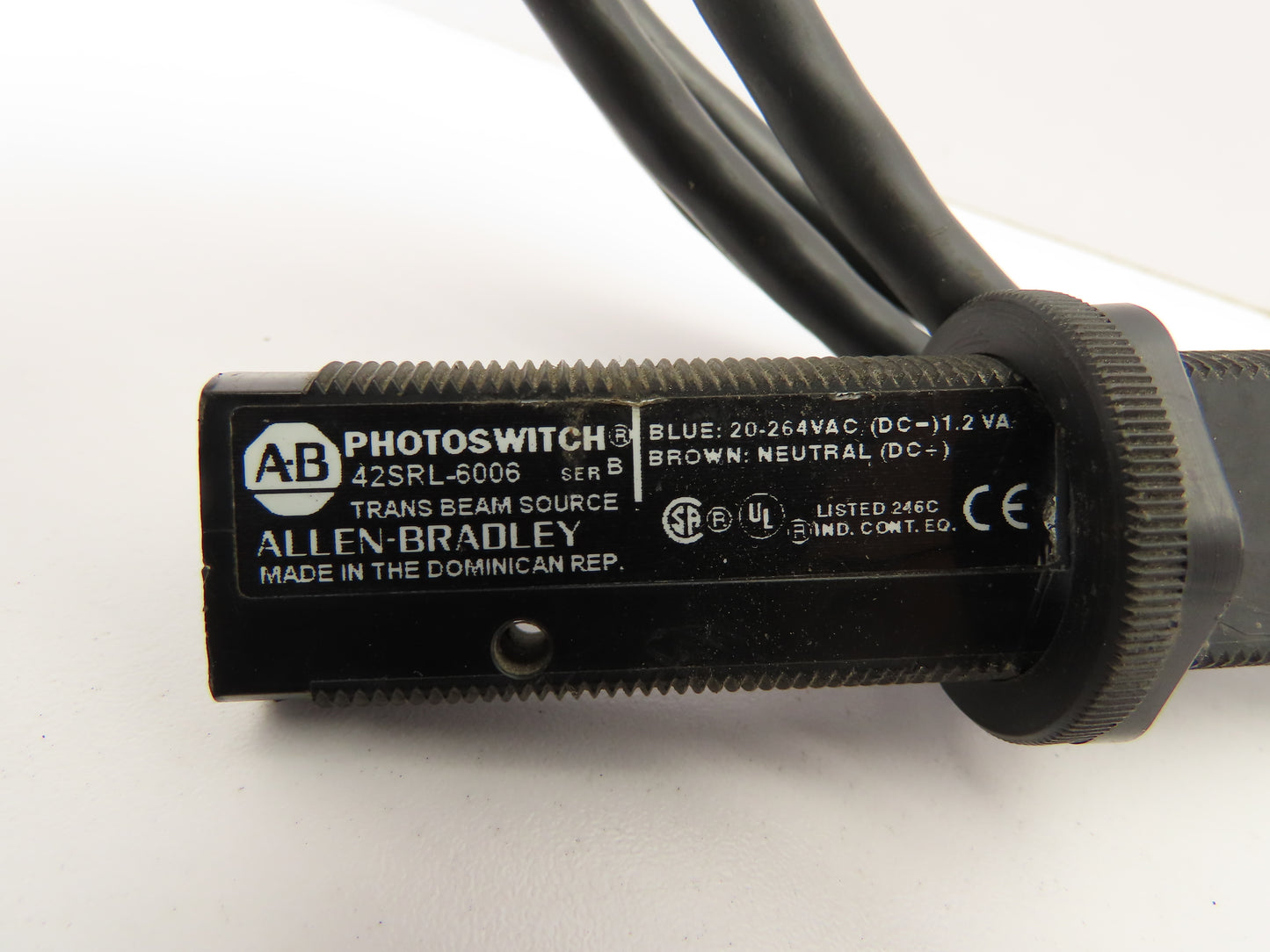 Allen Bradley 42SRL-6006 Photoeye Switch Proximity Sensor Transmitter