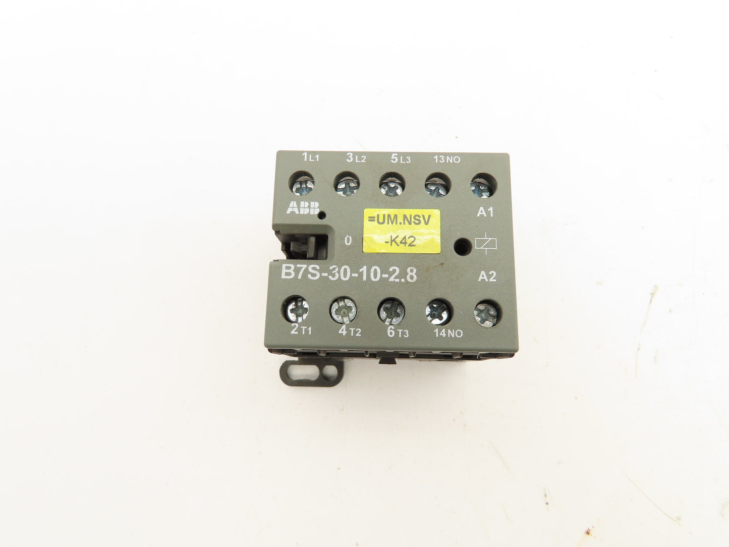 ABB B7S-30-10-2.8 Miniature Contactor 16A 600V 3 Pole