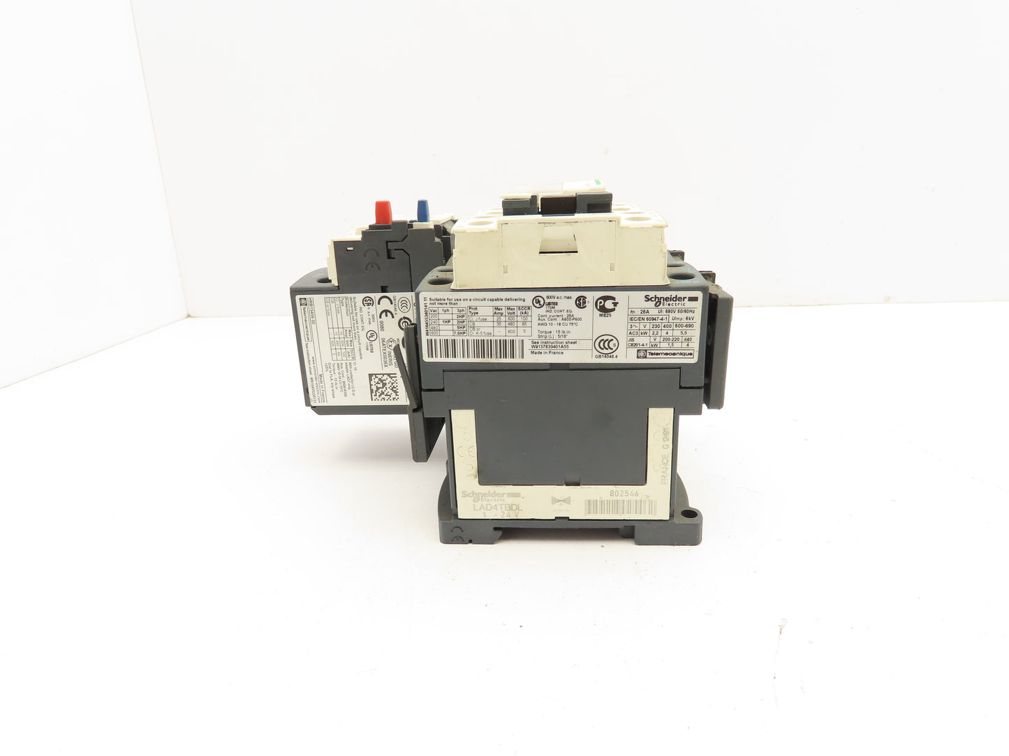 Schneider Electric LC1D09-BD Contactor Overload Relay 24V Coil