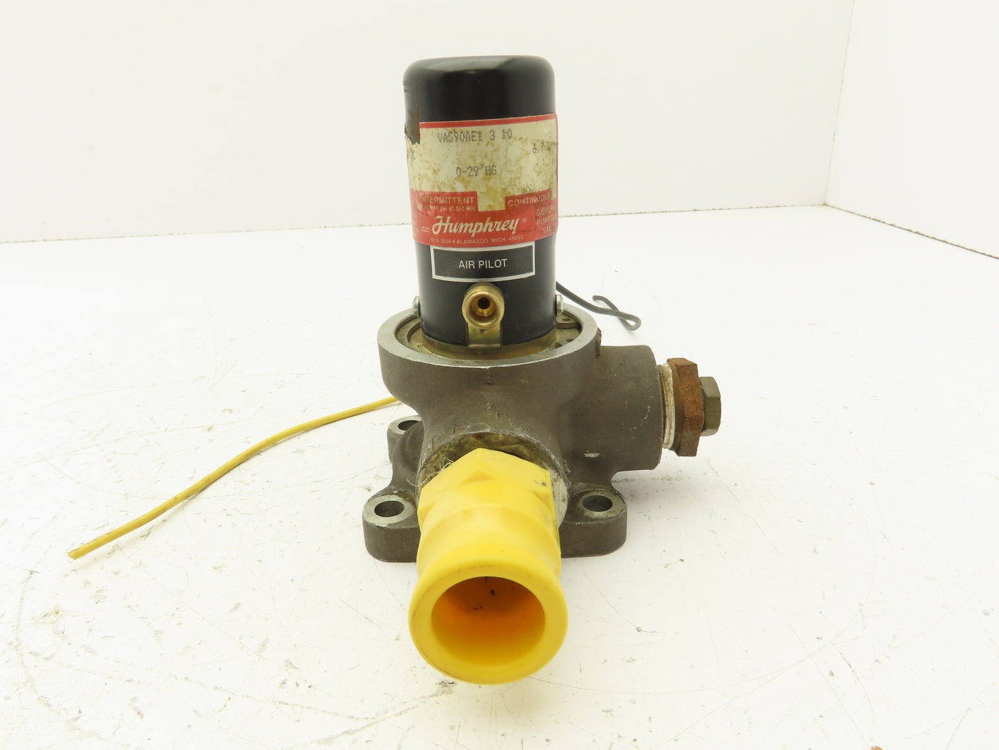Humphrey VA590AE1310 Solenoid Vacuum Valve 2-Way 3/4" NPT 24VDC Normally Closed