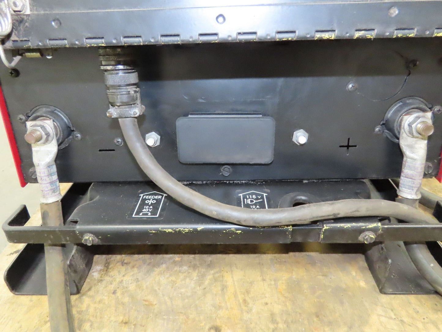 Lincoln Power Wave 455 Mig Welder 450 Amp Wire Feed Welding Power Supply Tested
