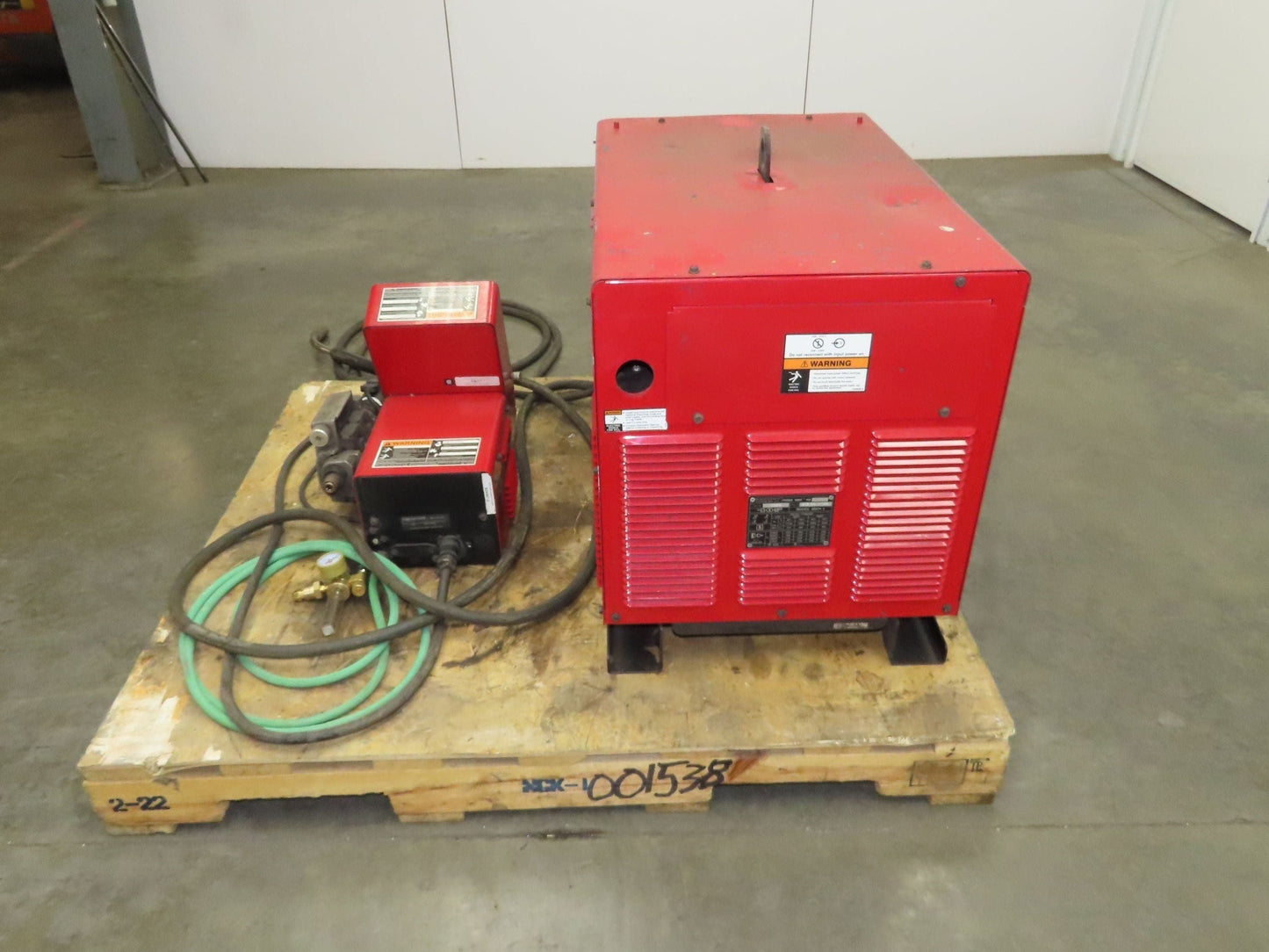 Lincoln Power Wave 455 Mig Welder 450 Amp Wire Feed Welding Power Supply Tested