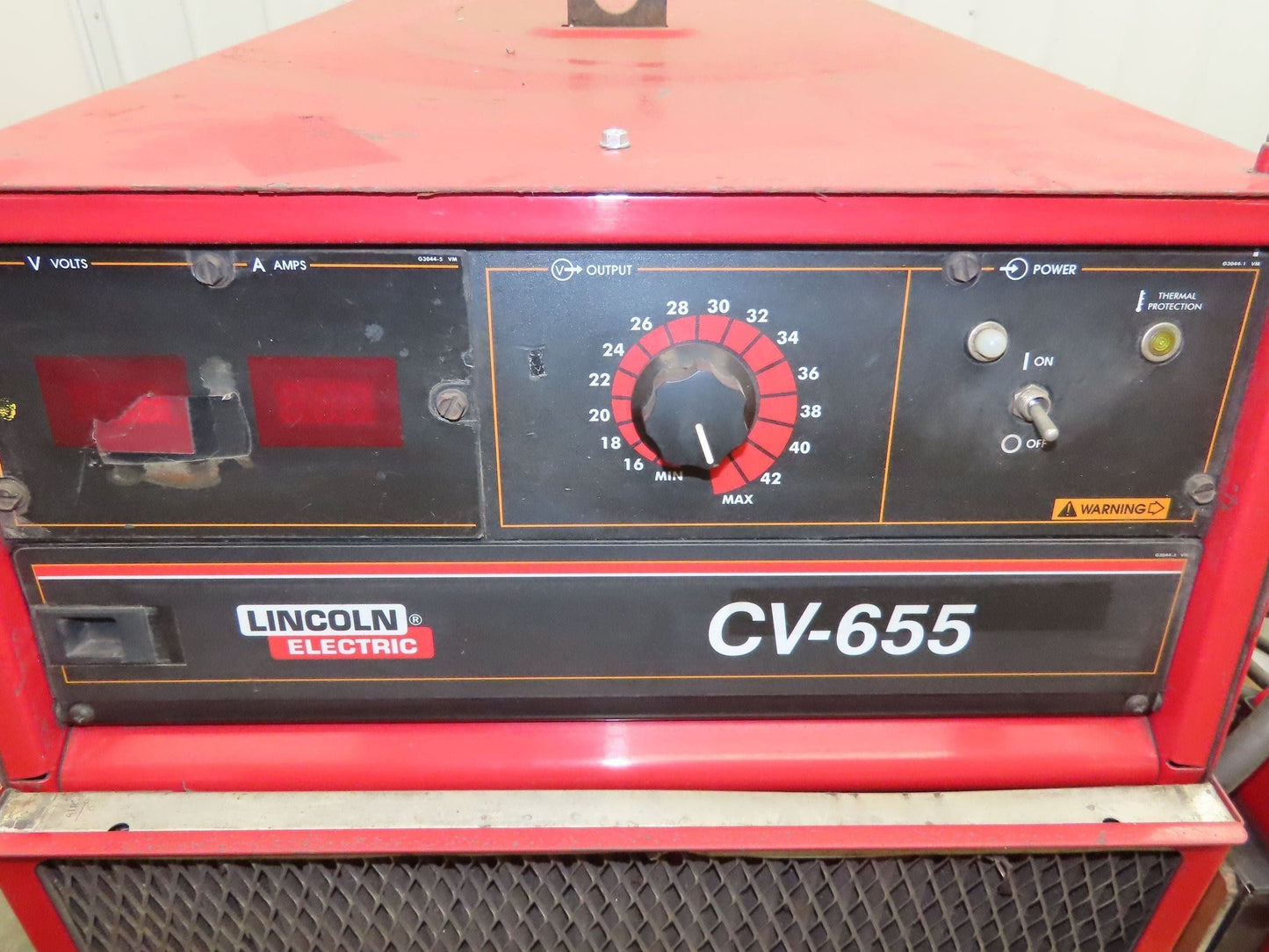 Lincoln CV 655 Mig Welder 650A Welding Power Source DH-10 Double Header Feeder
