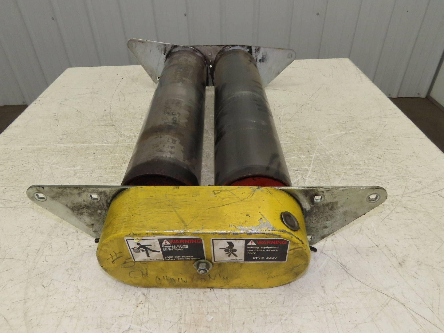 Automotion 5" Drive/Tail Pulley Assembly for 24" Incline Belt Conveyor Feed Bed
