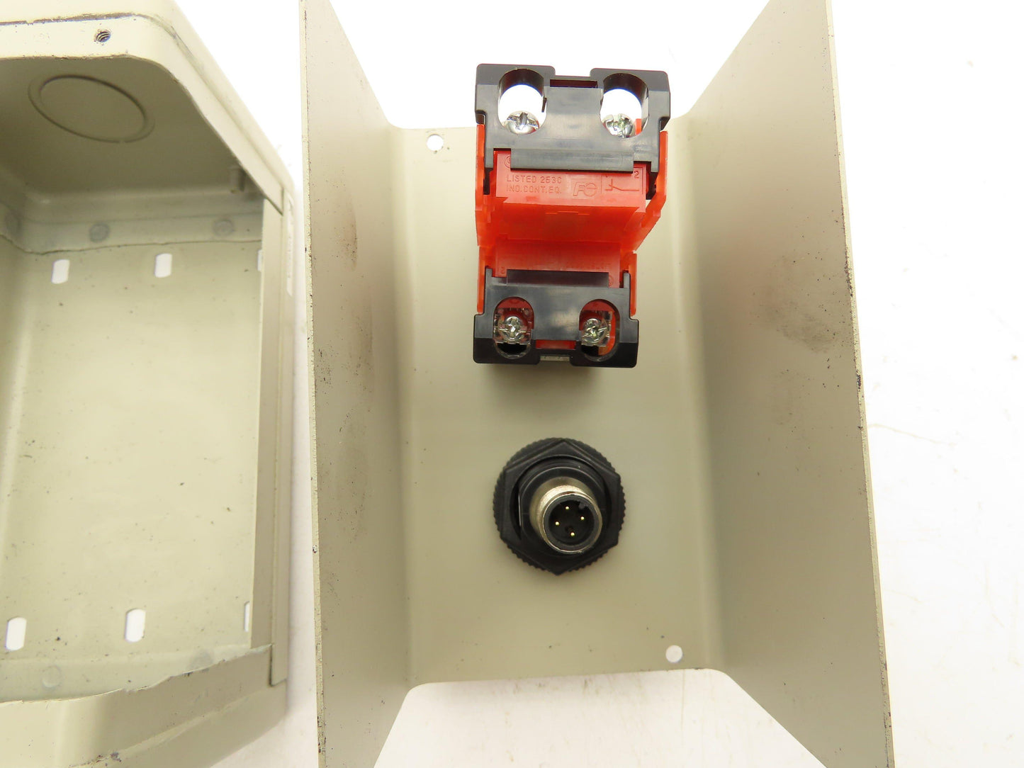 Fuji Banner AHX922A Push Button Enclosure E-Stop 2-Color Touch Sensor