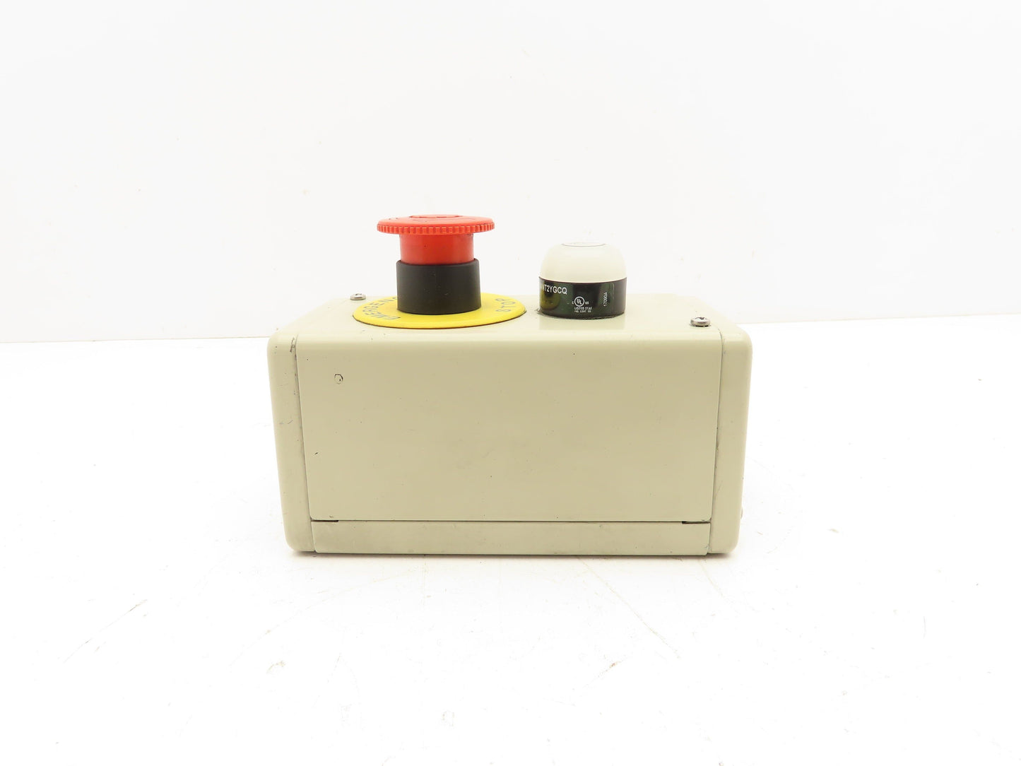 Fuji Banner AHX922A Push Button Enclosure E-Stop 2-Color Touch Sensor