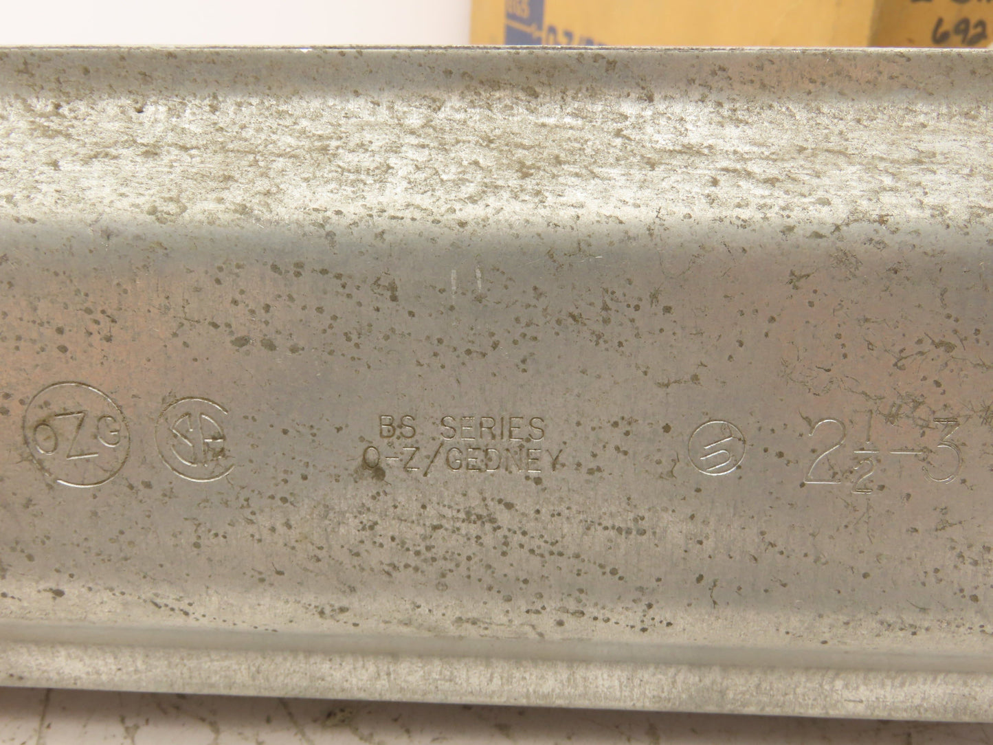 EGS O-Z Gedney C-300 Rigid Conduit Body 3" Type C Malleable Iron