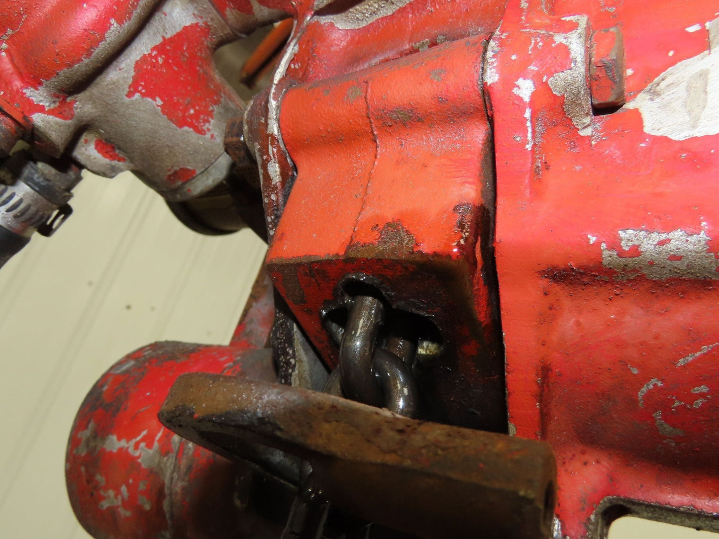 Chicago Pneumatic 1/4 Ton 500Lb Power Vane Air Chain Hoist 11' 2" Lift Pendant