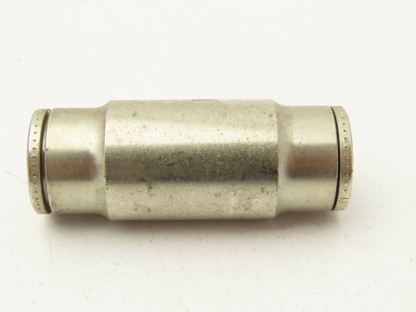 Norgren 120200700 Pneufit Union 1/2" OD x 1/2" OD Tube Push Connect Lot of 10