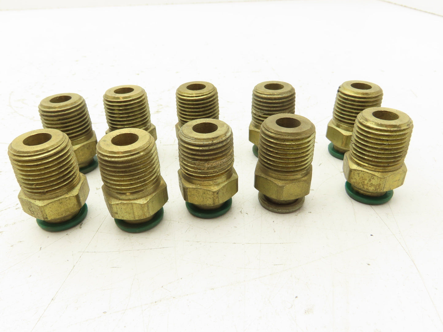 Parker W68PL-8-8 Prestolok Push Connect Fitting 1/2" OD x 1/2" MNPT Lot of 10