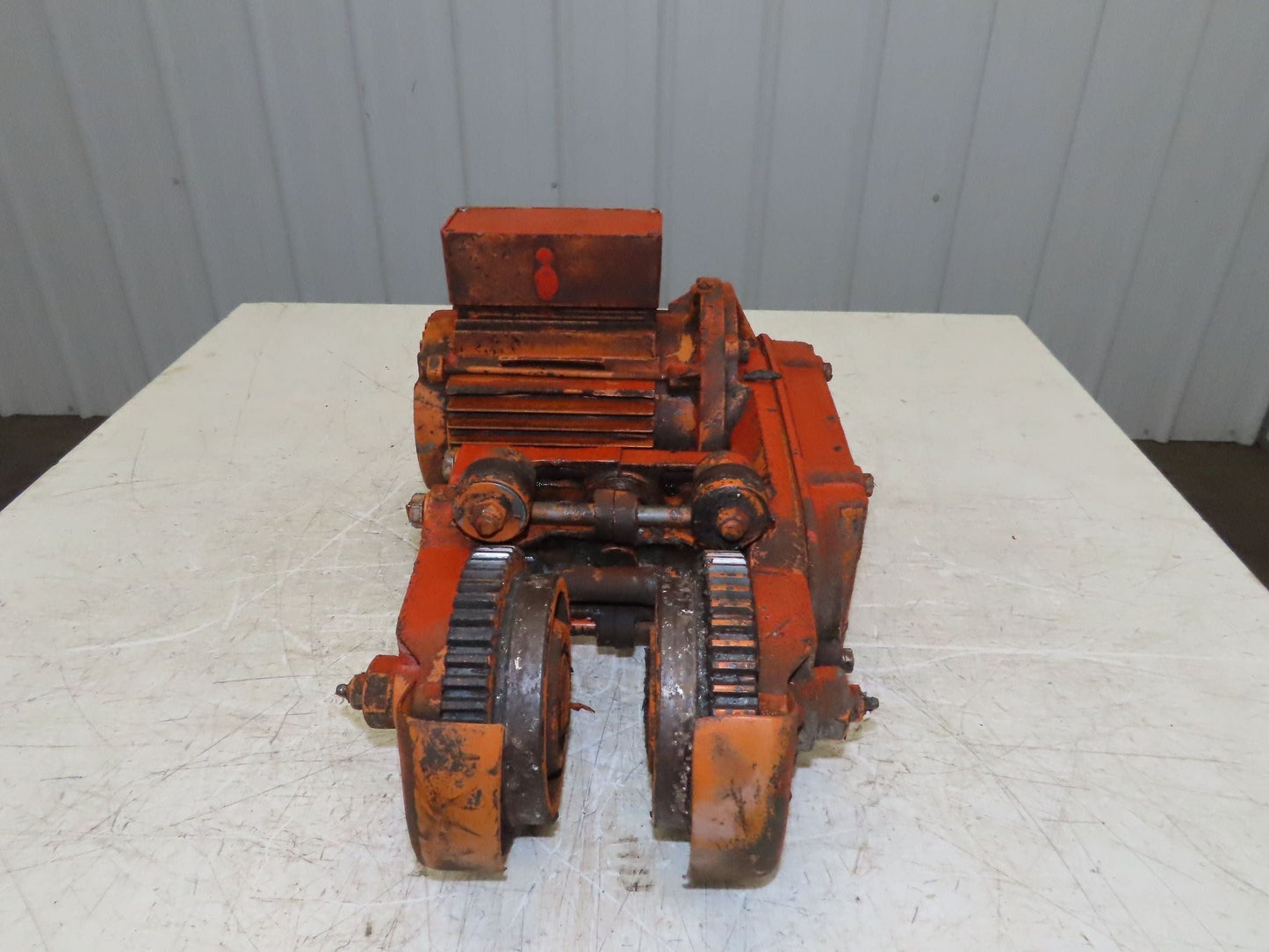 Cleveland Tramrail Underhung Bridge Crane Motorized End Truck Drive WA 5" Wheels