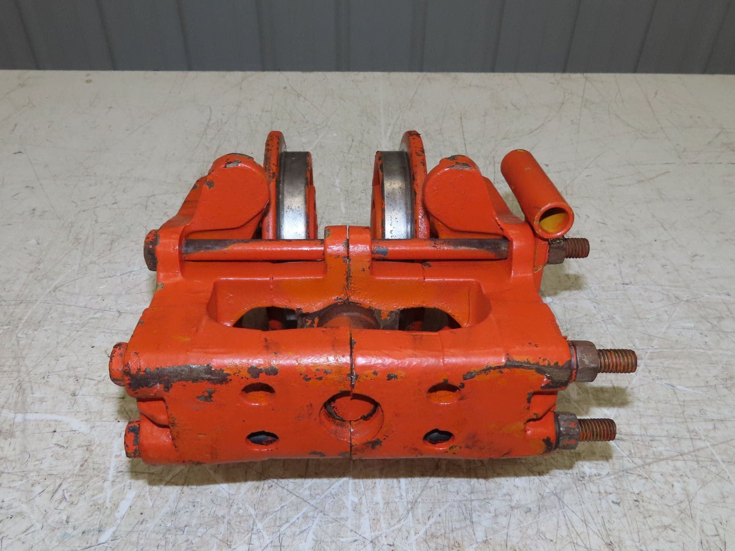 Cleveland Tramrail Underhung Bridge Crane End Truck ES Idler Head WA 5" Wheels