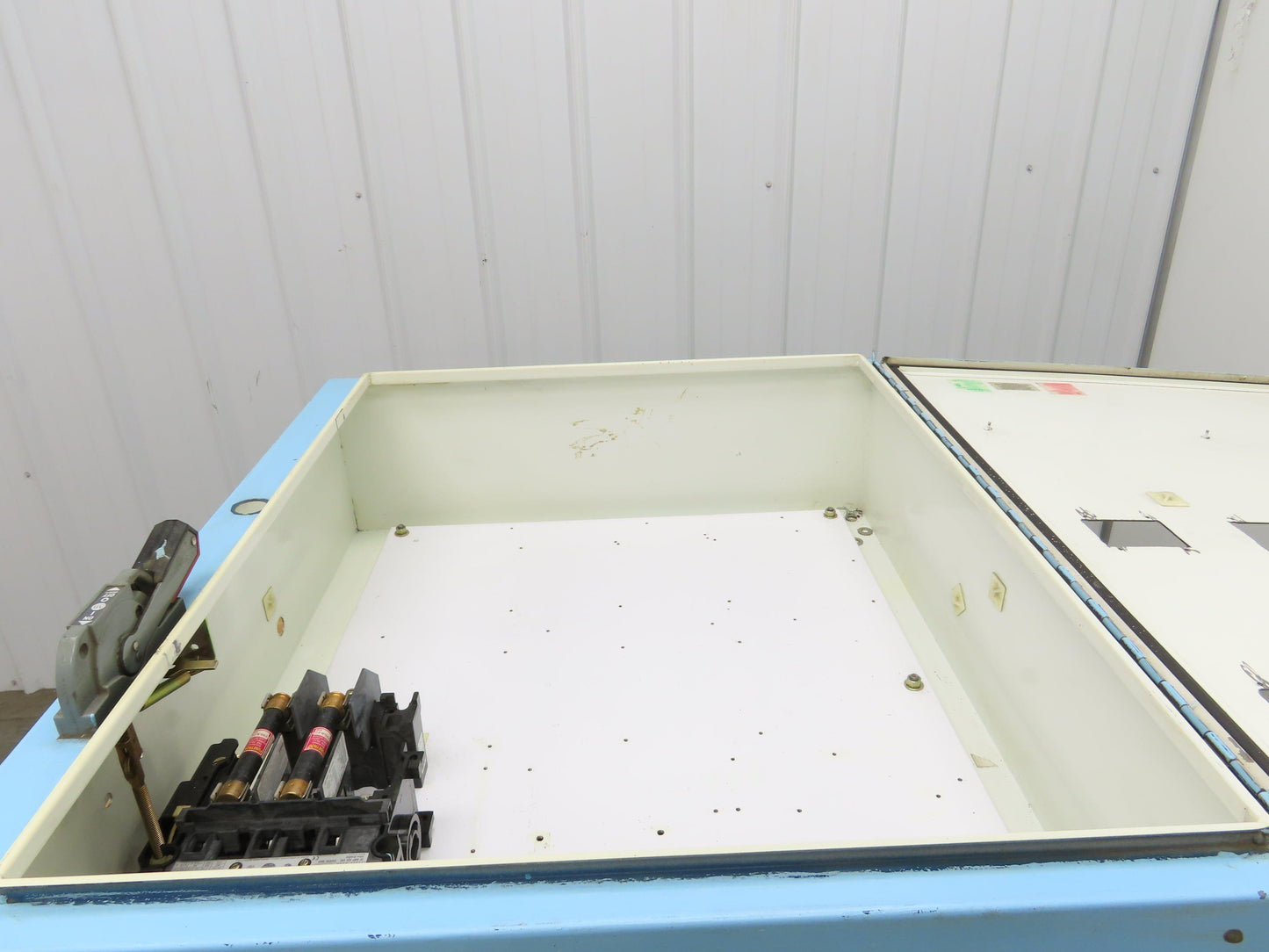 Hoffman Electrical Enclosure 36x32x12" AB 30A Fusible Disconnect Backplate