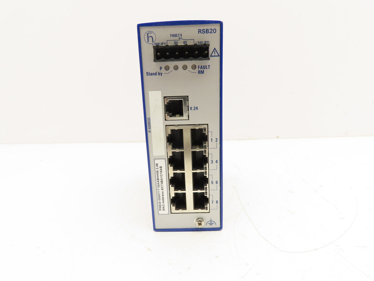 Hirschmann RSB20-0800T1T1SAABHH05.3.06 PLC Rail Switch Module