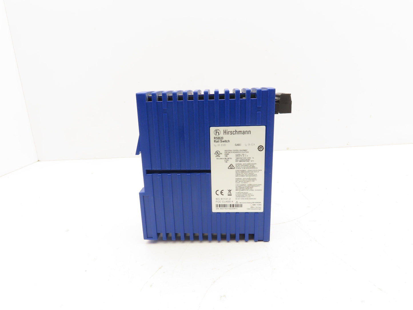 Hirschmann RSB20-0800T1T1SAABHH05.3.06 PLC Rail Switch Module