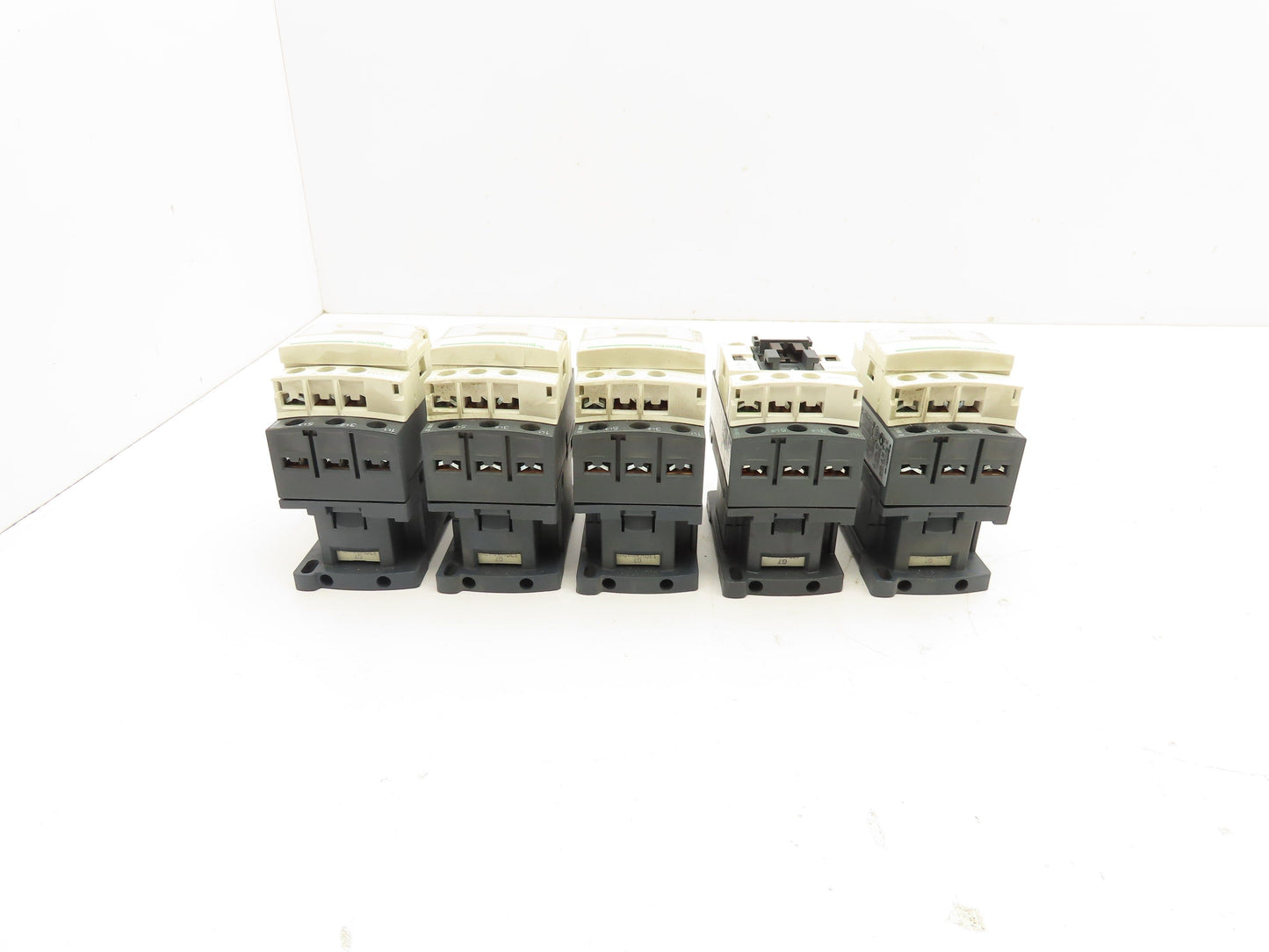 Schneider Electric LC1D09 Contactor 120V Coil 3 Pole Lot of 5