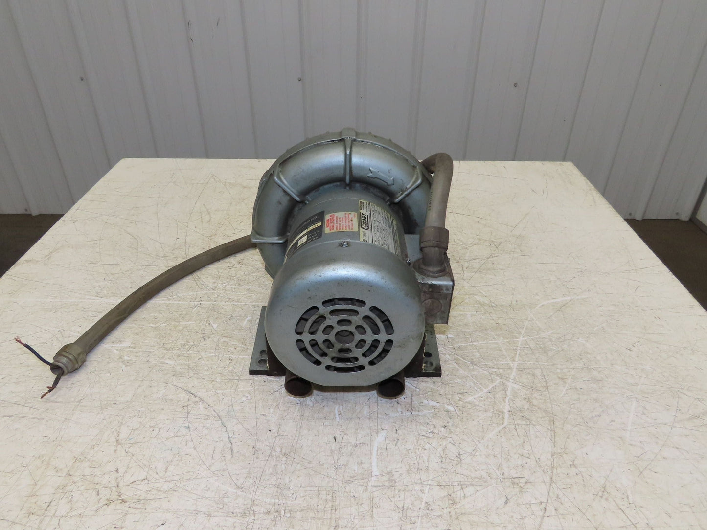 Gast R3305A-10 Regenair Regenerative Blower 53 CFM 1/2Hp 230/460V 3PH 1-1/4"