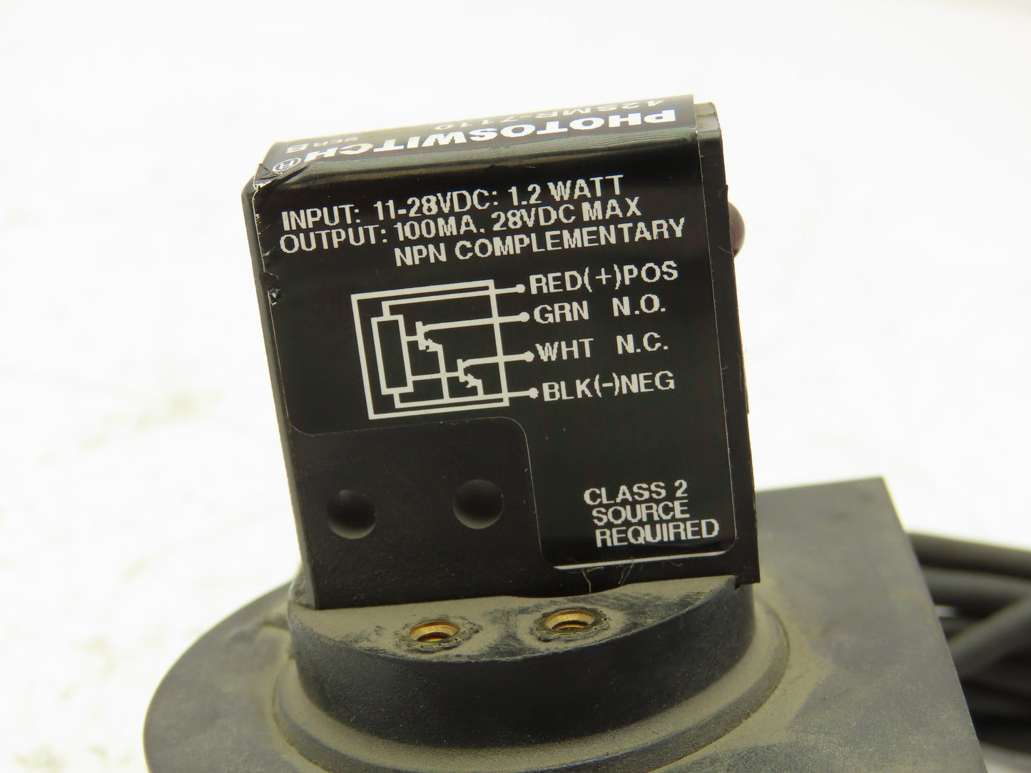 Allen Bradley 42SMR-7110 Photoswitch Trans Beam Receiver Source Ser B