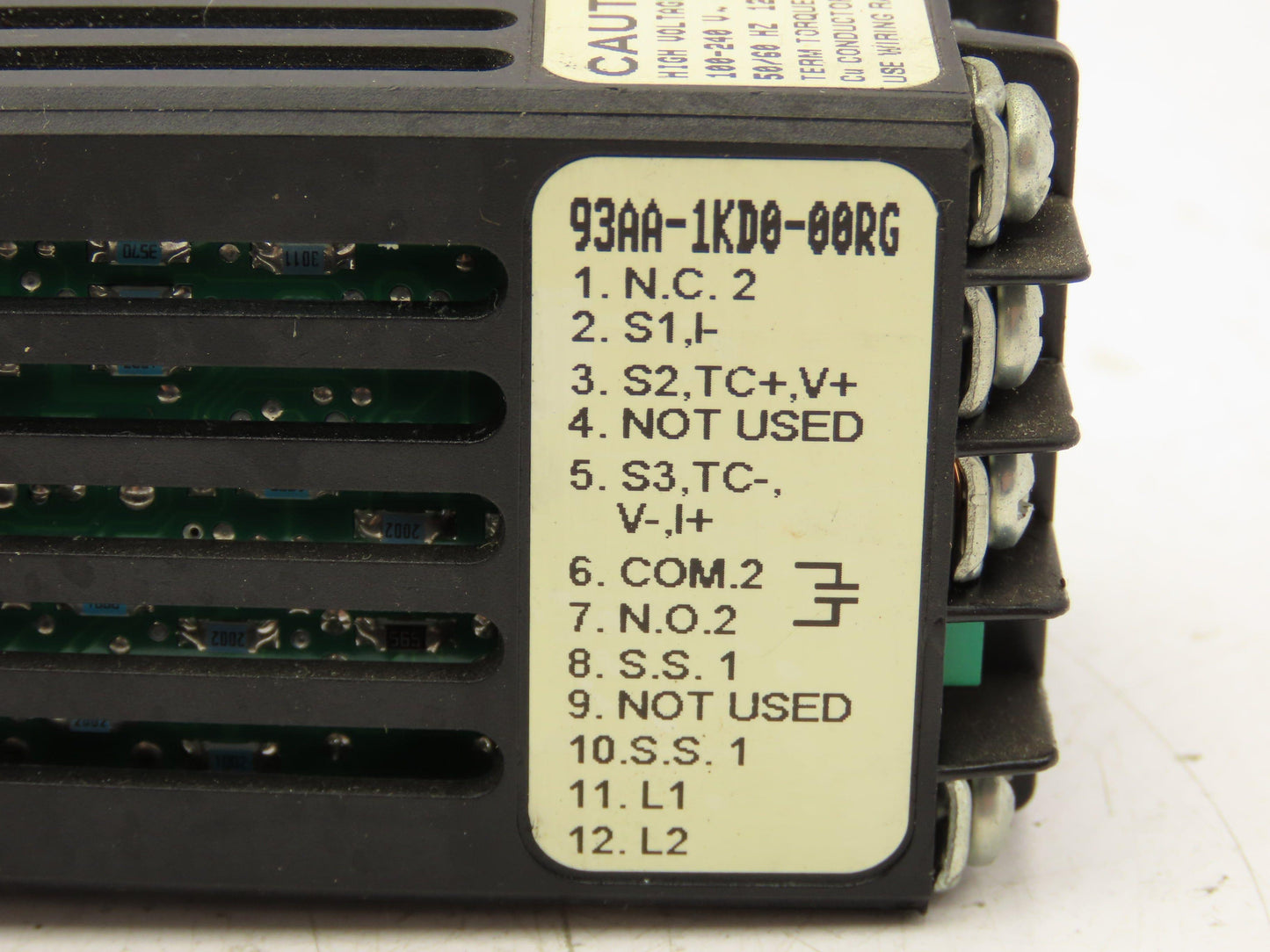 Watlow 93AA-1KD0-00RG Temperature Control Module PLC Display