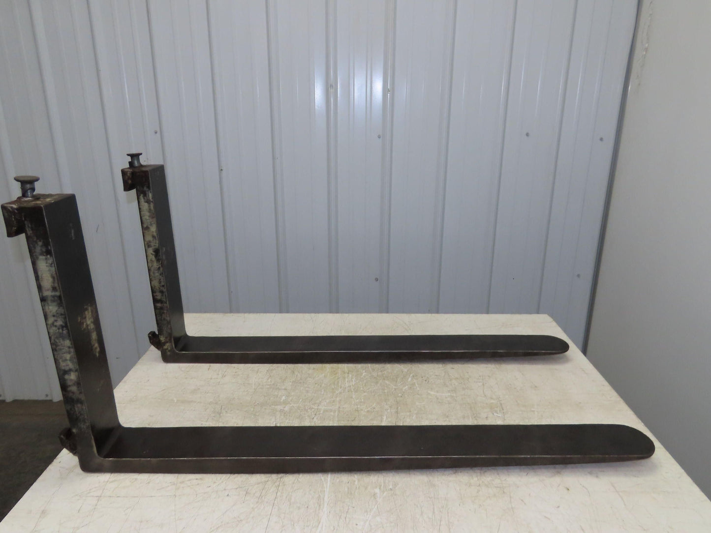 4x42" Class 2 Steel Forklift Forks Tines 16" Carriage 1-Pair
