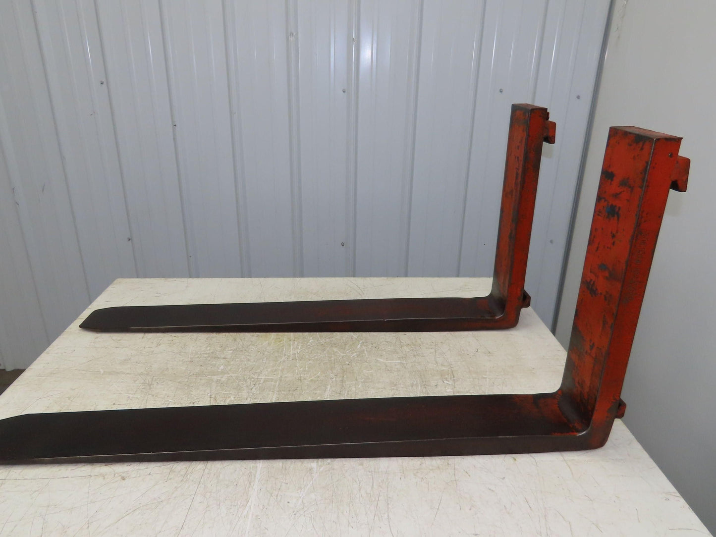 Cascade 4x42" Class 2 Steel Forklift Forks Tines 16" Carriage 1-Pair