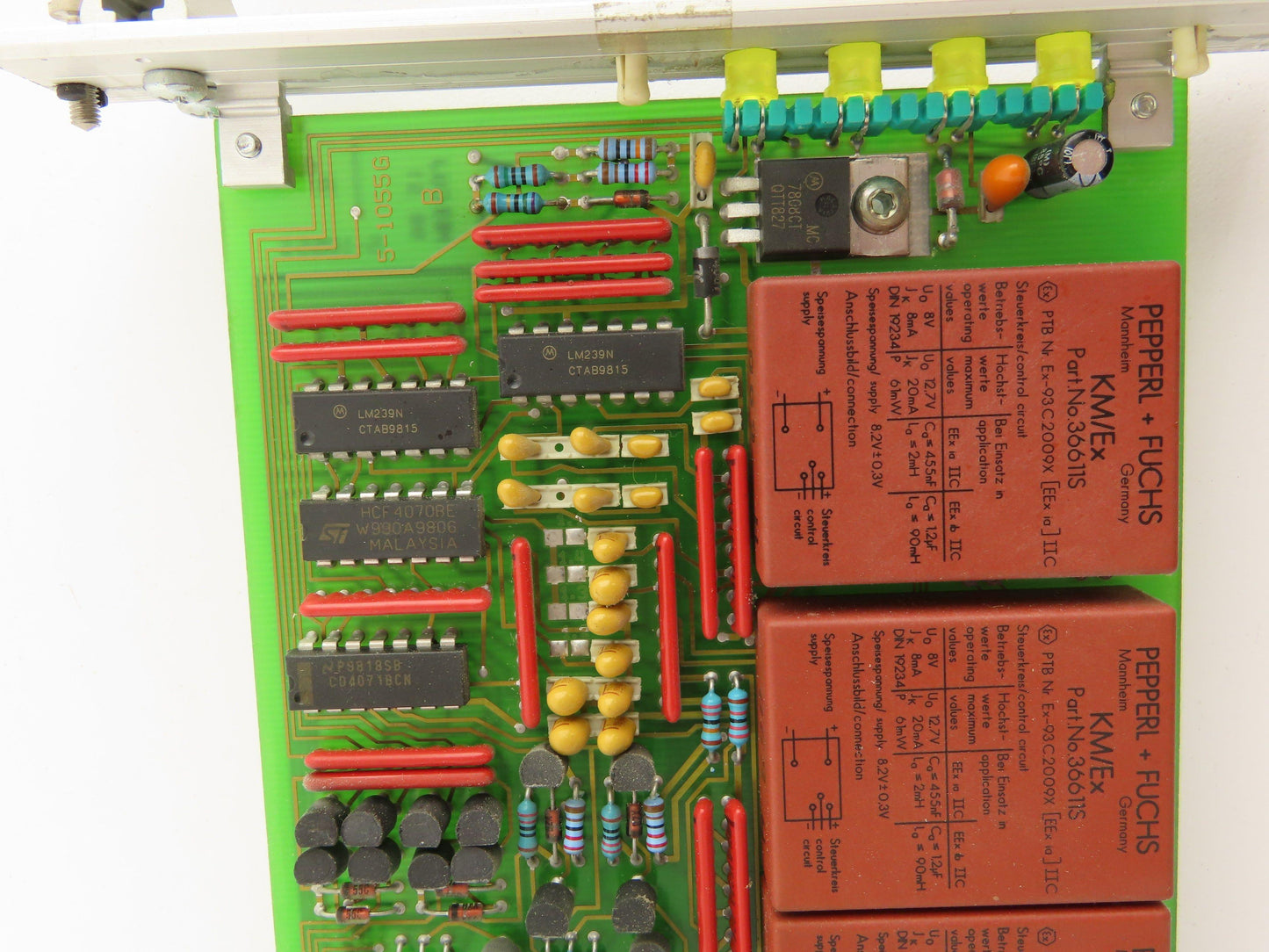 Celio VC1000EX4 Graphic Art Slot Rack Relay Card 5-1055G