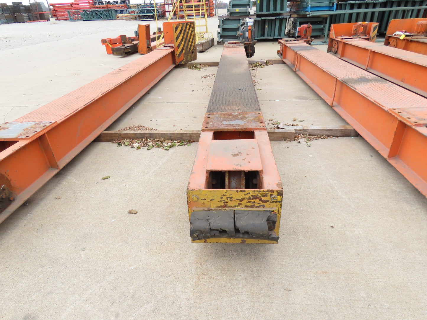 Cleveland Tramrail Motorized Gantry Crane End Truck Drive Floor Track 3Hp 460V