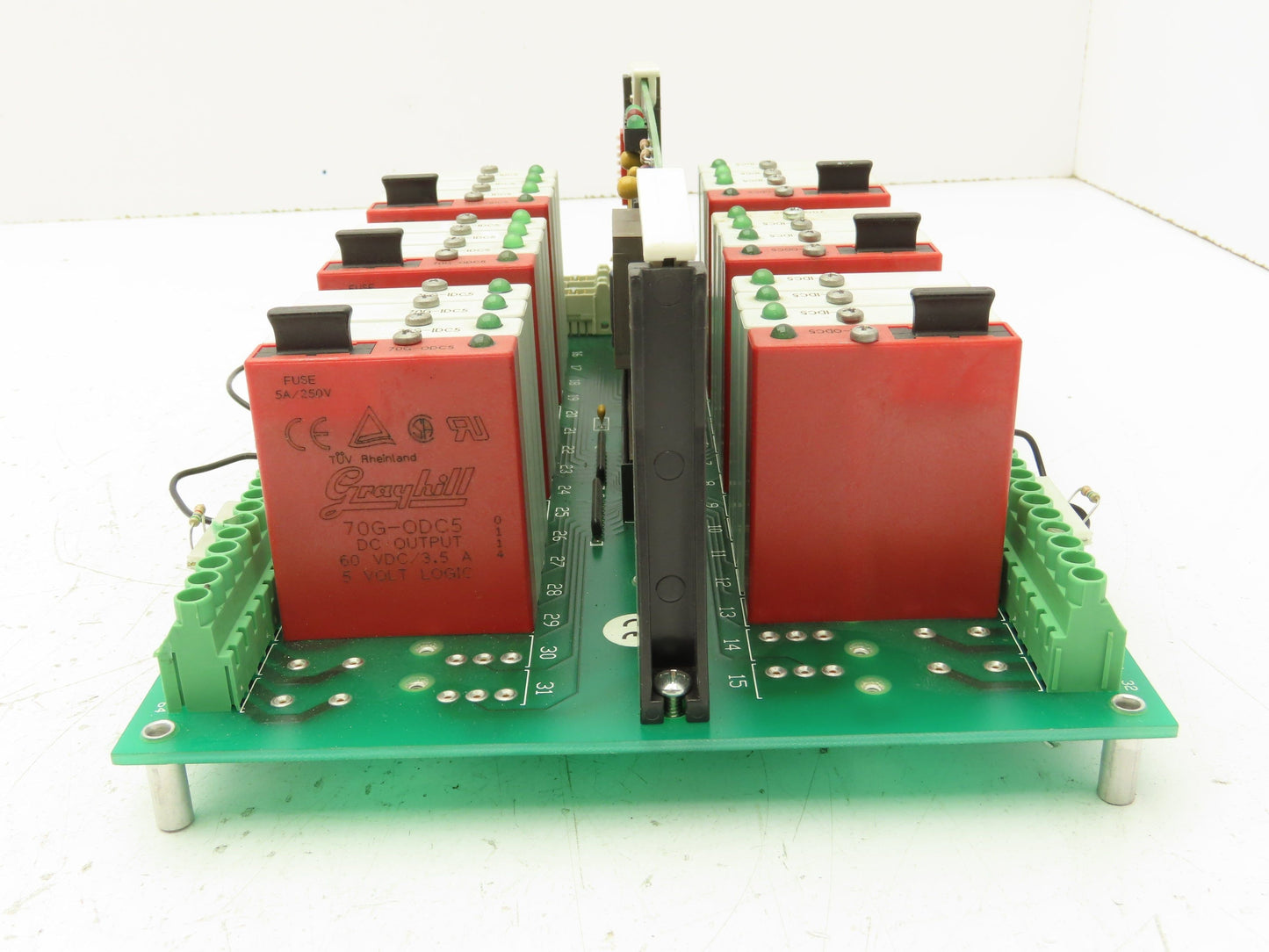 Opto 22 G4PB32H Channel Relay Mounting Rack 32 Space PMX32D Grayhill Board
