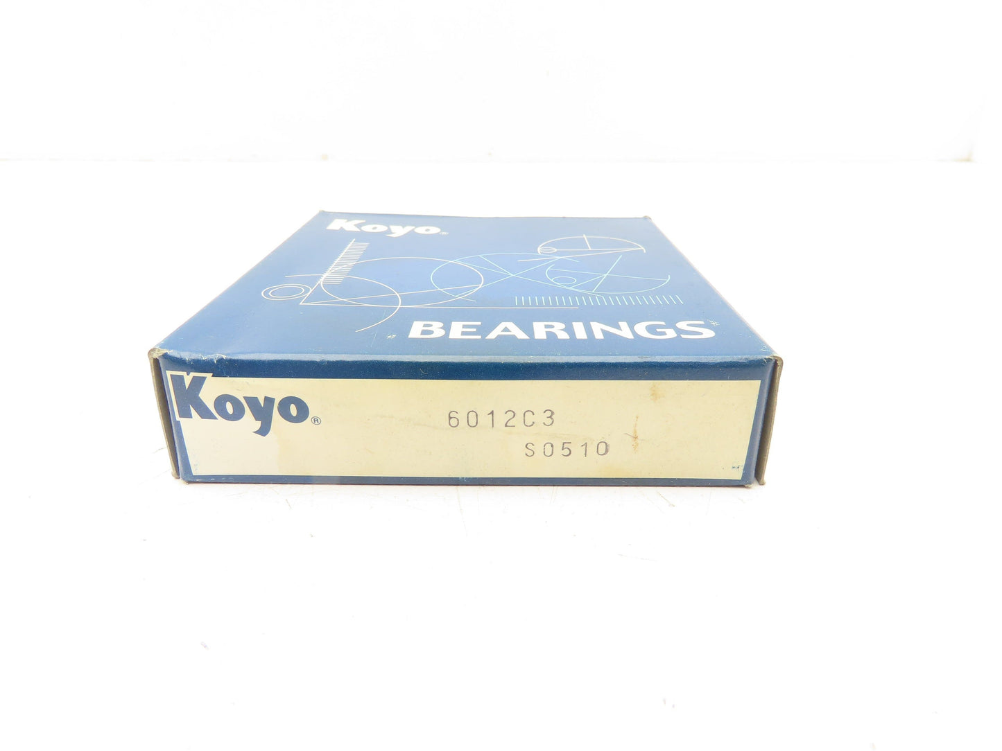 Koyo 6012C3 Deep Groove Roller Bearing 60 mm ID 95 mm OD Lot of 3