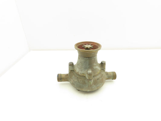 Liquid Flow Meter 3/4 x 3/4" Bronze Valve -No Reader
