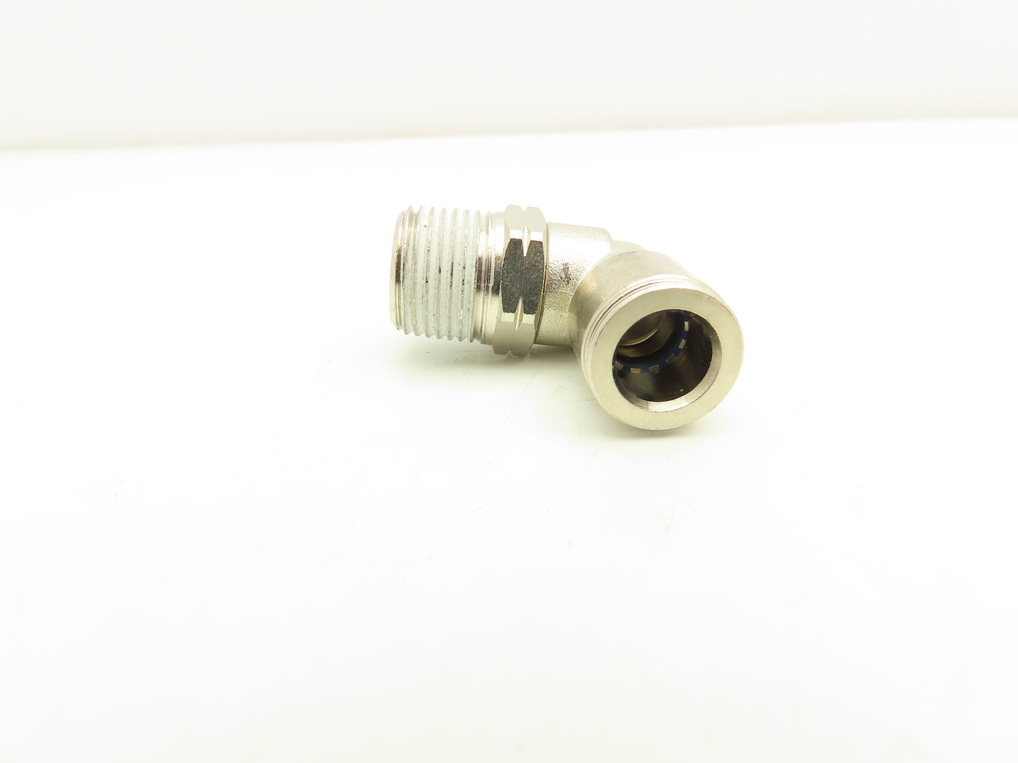 90° Swivel Elbow 3/8" Tube Push Fitting x 3/8" Male NPT Brass Lot of 15