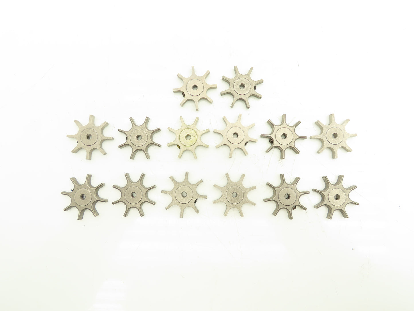 Neptune 82976-001 Flow Meter Parts Star Gear Connector Wheel 1.5" OD Lot of 14