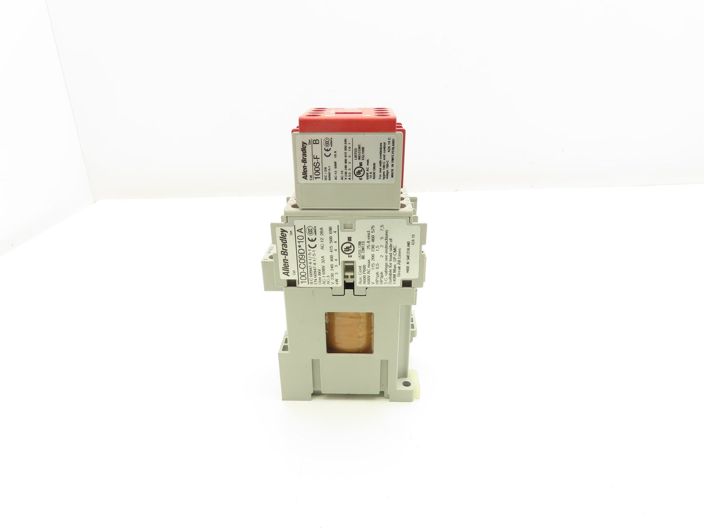 Allen Bradley 100-C09D*10A Contactor Guardmaster Contact 100S-C09DJ14C 24V Coil