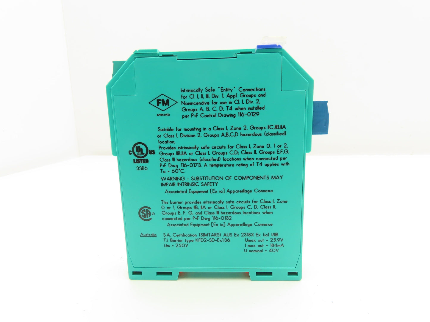 Pepperl Fuchs KFD2-SD-EX1.36 PLC Solenoid Driver Module Lot of 2