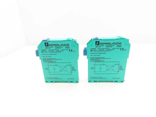Pepperl Fuchs KFD2-SD-EX1.36 PLC Solenoid Driver Module Lot of 2