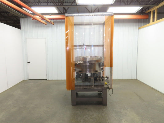 Vibracraft Vibratory Parts Feeder 30" Stainless Bowl Bottle Cap Sorter 115V