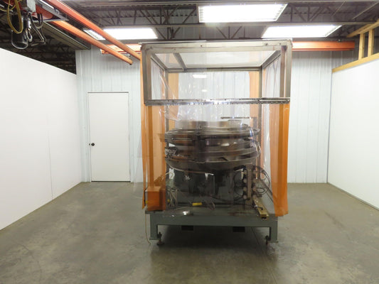 Vibracraft Vibratory Parts Feeder 36" Stainless Bowl Bottle Cap Sorter 115V